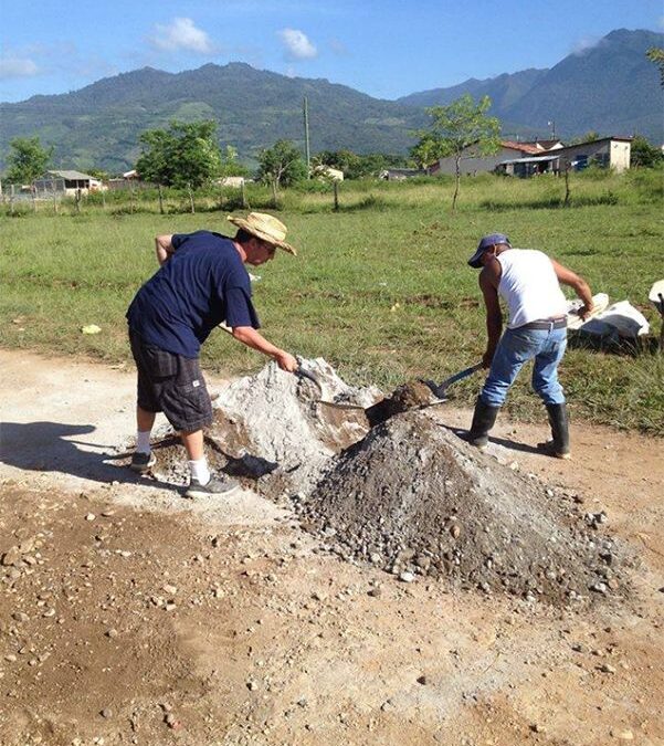Helping in Honduras