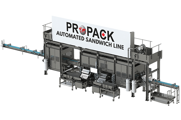 Automated Sandwich Assembly Machine